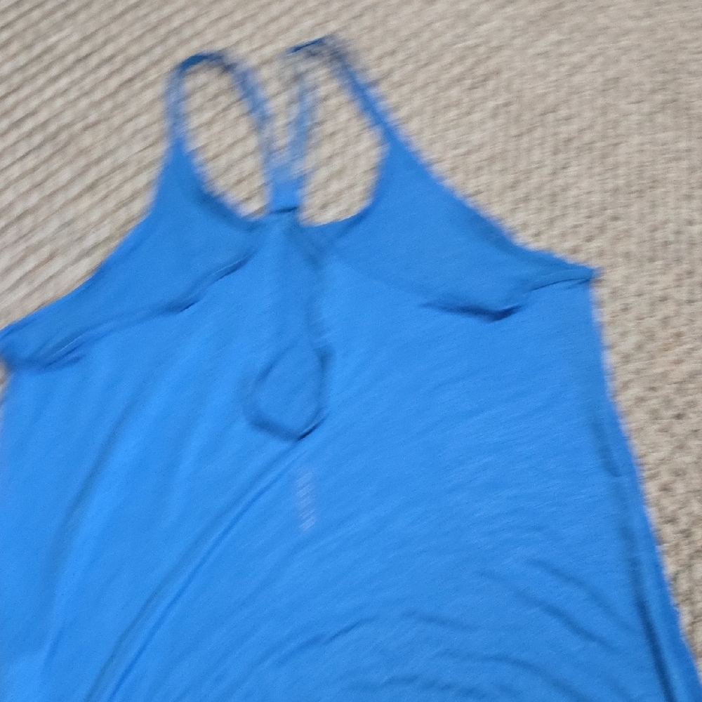 Nike Women's Blue Tank Top - Picture 5 of 7